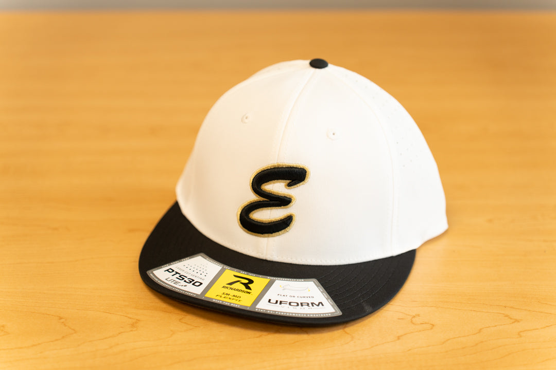 Richardson Dri Fit Elite Game Hat New White/Black