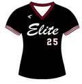 Classic Easton Softball Jersey Top Black