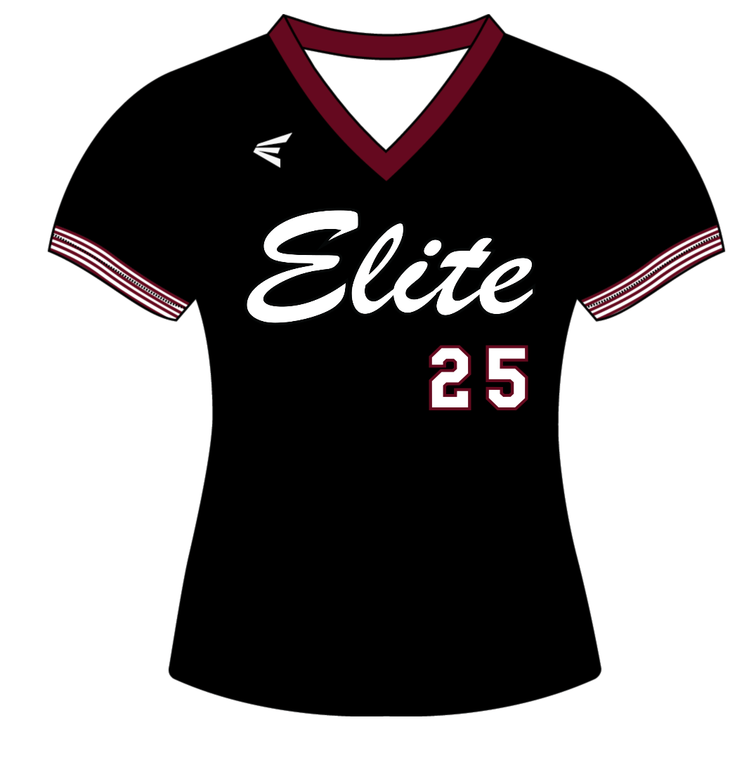 Classic Easton Softball Jersey Top Black