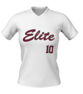 Champro Juice V-Neck Short Sleeve White