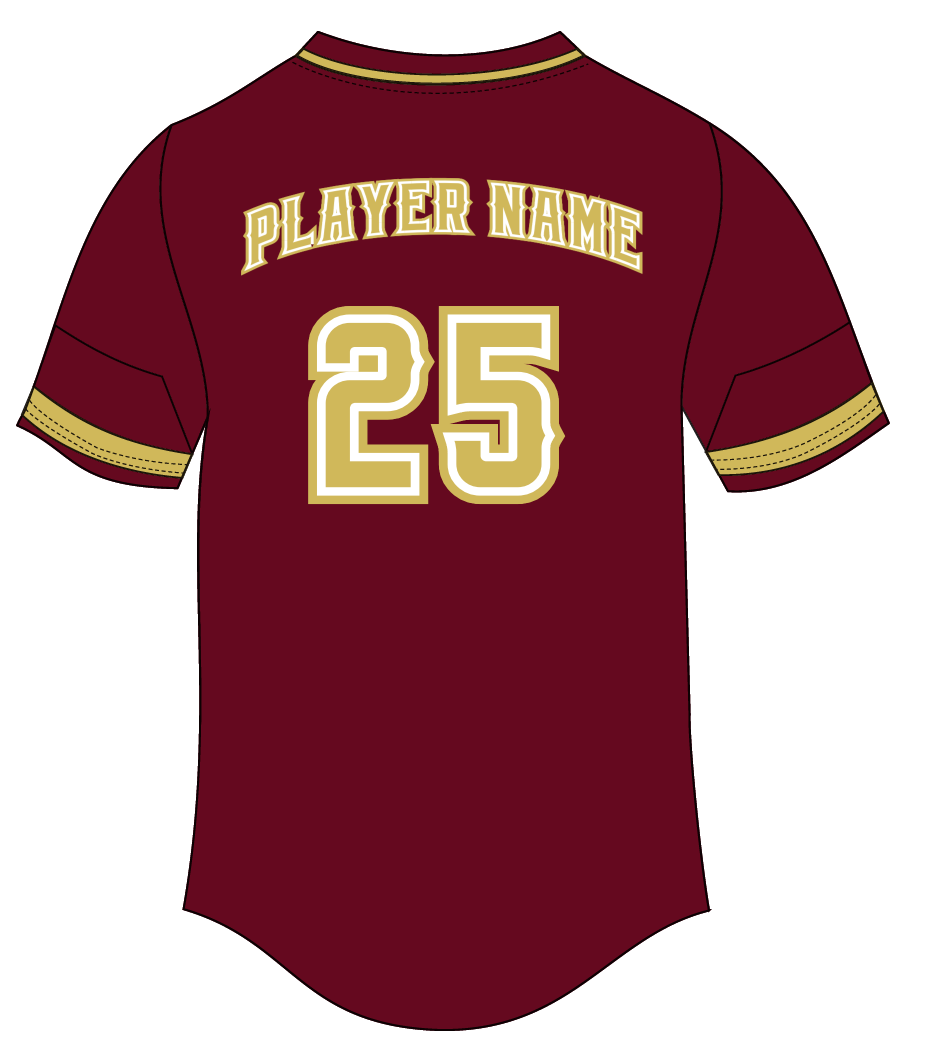 Classic Rawlings Baseball Jersey Top Cardinal